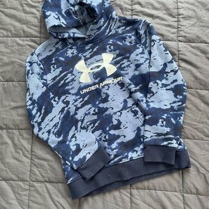 Under Armour Men's Blue Camo Sweater